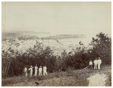 Martinique, Fort-de-France, Colons sur les Hauteurs vintage albumen print Tira picture