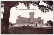 Vintage O.S.U. Gymnasium and Armory Columbus Ohio Postcard F.M. Kirby picture