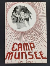 1963 vintage CAMP MUNSEE for BOYS honesdale way county pa AD BOOK picture