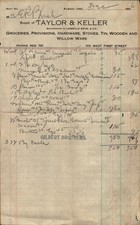 1906 Antique General Store Billhead Receipt Ephemera Albany Oregon Groceries picture