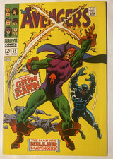 AVENGERS #52 ~KEY Issue, 1st GRIM REAPER (1968) High Grade Raw ✨ picture