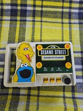 Vintage (1981) Sesame St. Cassette Player by Tiger Electronics (Not Tested) picture