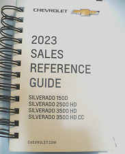 2023 CHEVROLET 1500 TO 3500 TRUCK  SALES REFERENCE GUIDE  BOOK picture