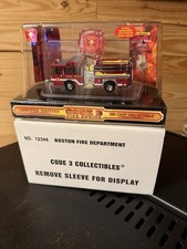 Code 3 #12344 E-One Boston Fire Engine 41 1/64 Scale (RARE) picture