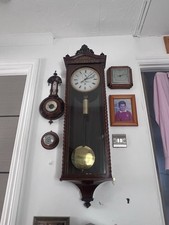 1856 Roy A Paris 8 Day Duration Late Biedermeier  Hand Made Austrian Clock picture