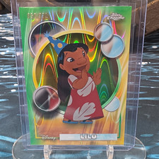 Topps 2026 Topps Chrome Disney 100 Lilo #149 Green 050/225 Serial Numbered picture