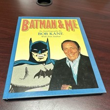 Batman & Me Bob Kane SIGNED #774/2500 1989 1st Edition HC w/Slipcase Near Mint picture