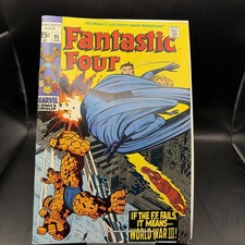Fantastic Four #95 F/F+ (1970) 1st app Monocle Jack Kirby silver age Marvel picture