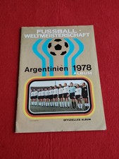 1978 World Cup Argentina Sticker Album Scrapbook Vintage EAM KPA HTF  picture