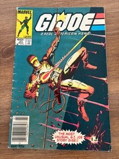 G.I. Joe # 21 VG/FN Marvel Comic Book Snake Eyes Duke Cobra Destro 12 J481 picture