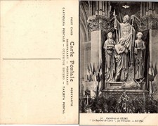 Cathedrale de Reims Postcard Le Bapteme de Clovis Vernachet ND Phot Unposted picture