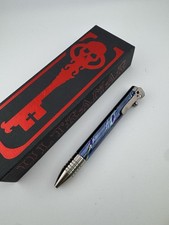 Original Chaves Knives Ultramar Exclusive Mokuti Bolt Action Pen Blue and Purple picture