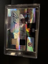 Rickey Henderson - Autographed , Memorabilia, 1/5 Baseball Card. picture