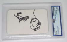 Joe Rohde signed autographed sketch PSA authentic Earring Disney Imagineer picture