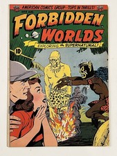 Forbidden Worlds #8/Golden Age Horror Comic Book/American Comics Group/VG-FN picture