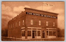 c1910s Home of Ruppoline First Main Bothell WA Mitchell Postcard picture