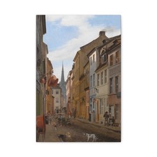 Eduard Gaertner - Parochialstrasse in Berlin - 1831 - Canvas Wall Art picture