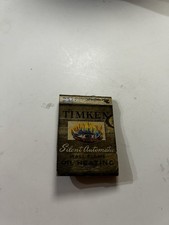 Vintage Timken Oil Heating Culbert Spring Ice Aberdeen SD Advertising Matchbook picture