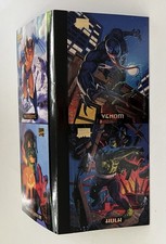 1994 Marvel Masterpieces Promo 4-Card Panel Perforated Venom Wolverine NM/Mint picture