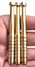 3 PACK 100% SOLID USA REAL BRASS 3