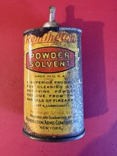 Remington UMC Powder Solvent Early Rare Gun Oil Lead Top Can Full picture
