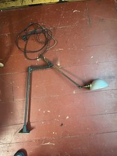 Vintage Industrial O.C. White Articulating Lamp Light picture