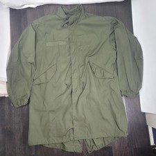 Vintage 1974 US Military M-65 Fishtail Parka Extreme Cold Weather Jacket Medium picture