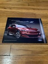 2021 Ford Mustang Mach E 6 Page Original Sales Brochure Dealer Spec Sheet OEM picture