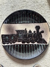 Japanese Ceramic Platter 14” Diam. 青峰 (Seihou or Seihō picture