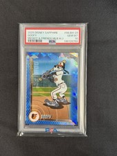 2025 TOPPS CHROME DISNEY SAPPHIRE MICKEY & FRIENDS MLB Orioles PSA 10 picture