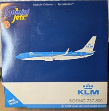 GEMINI JETS KLM - GJKLM1998 - 737-800 - 1:400 SCALE DIECAST METAL MODEL - NIB.. picture