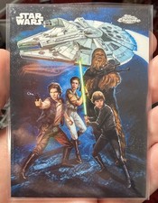 2026 Topps Chrome Star Wars Original Art Factions Rebel Alliance SQUAD-7 picture