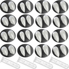 16 Pairs Vampire Teeth for Cosplay-4 Size Fake Fangs with 4 Tube Solid picture