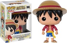 🔥Funko Pop Anima: One Piece - MONKEY D. LUFFY #98 VAULTED 2016 ORG REL PP🔥 picture