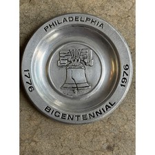 Vintage Pewtarex Philadelphia Bicentennial Liberty Bell 6