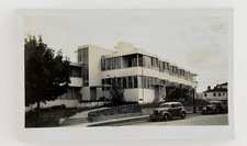 Vintage 1937 Richard Neutra Landfair Apartments UCLA Glass House B/W Snapshot picture
