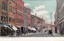  Postcard Water St Gardiner ME  picture