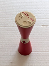 Vtg Atomic Salt Shaker Pepper Mill MCM Grandinetti Creations/Eddy's Bread/Red picture