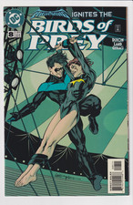 BIRDS OF PREY #8 NM- CLASSIC NIGHTWING & BATGIRL ISSUE HOT HTF 1999 DIXON LAND picture