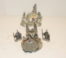 RAISING A DEMON Pewter Diorama, Wizards, Castle  Rawcliffe Pewter picture