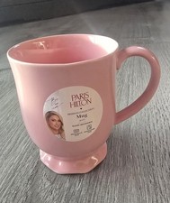 Paris Hilton Pink Footed Mug ~ NWT picture