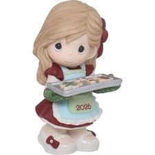 PRE-ORDER Baking Sweet Memories Dated 2026 Girl By: Christmas Precious Moments picture