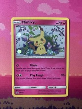 Pokemon Card Mimikyu SM163 Black Star Promo Holo Near Mint picture