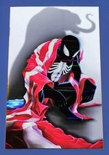 Jessica Short SDCC Symbiote Suit Spider-Man Embossed Foil Venom Homage #25/60 picture