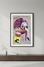 Vintage 1910s Old Dutch Cleanser Ad Poster - Hi-Res💎 Print - 24x36”🗞️ picture