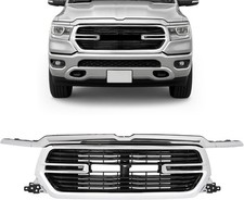 Front Grille Assembly+Molding Compatible with 2019-2022 Ram 1500 Replacement  picture