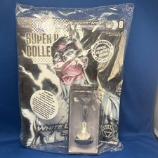 DC SUPERHERO FIG COLL MAG #8 WHITE LANTERN SINESTRO  EAGLEMOSS PUBLICATIONS LTD picture