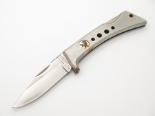 Vintage 80s BST Nakamura Seki Japan Lockback Folding Pocket Knife (Unfinished) picture