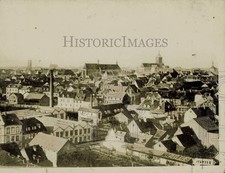 1914 Press Photo Homes and Buildings in Colmar, Germany - kfx30601 picture