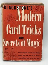 Blackstone's Modern Card Tricks & Secrets of Magic by Harry Blackstone 1941 RARE picture
